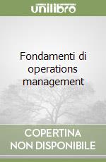 Fondamenti di operations management