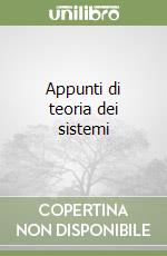 Appunti di teoria dei sistemi libro