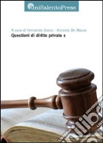 Questioni di diritto privato. Vol. 1 libro