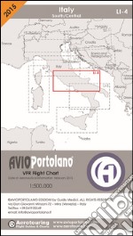 Avioportolano. VFR flight chart LI 4 Italy south-central. Ediz. bilingue libro