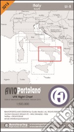 Avioportolano. VFR flight chart LI 5 Italy south. ICAO annex 4 - EU-Regulations compliant. Ediz. italiana e inglese libro