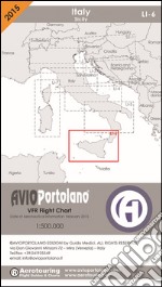 Avioportolano. VFR flight chart LI 6 Italy Sicily. ICAO annex 4 - EU-Regulations compliant. Ediz. italiana e inglese libro