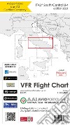 Avioportolano. VFR flight chart LI 4 Italy south-central. Ediz. bilingue libro di Medici Guido
