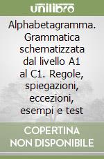 Alphabetagramma. Grammatica schematizzata dal livello A1 al C1. Regole, spiegazioni, eccezioni, esempi e test