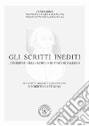 Gli scritti inediti conservati nell'archivio di Stato di Palermo libro