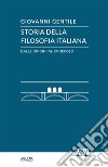 Storia della filosofia italiana dalle origini al XV secolo libro