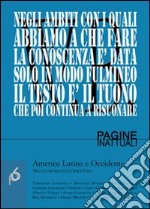 America latina e Occidente libro