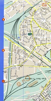 Roma. Plasticized map