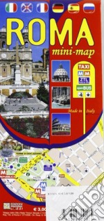 Roma. Mini guida. Mini map. Ediz. italiana e inglese libro