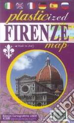 Firenze. Plasticized map. Ediz. multilingue libro