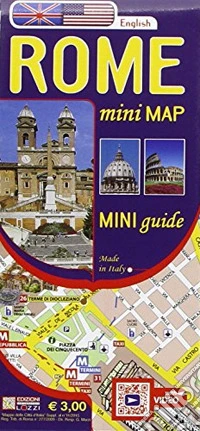 Roma. Minimappa. Ediz. inglese