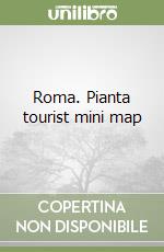 Roma. Pianta tourist mini map libro