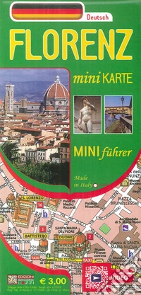 Pianta Firenze mini map. Ediz. tedesca