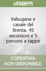 Valsugana e canale del Brenta. 45 escursioni e 5 percorsi a tappe libro