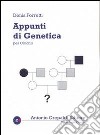 Appunti di genetica per cinofili libro