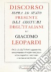 Discorso sopra lo stato presente dei costumi degl'italiani libro