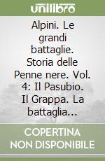 Alpini. Le grandi battaglie. Storia delle Penne nere. Vol. 4: Il Pasubio. Il Grappa. La battaglia d'arresto. La fine della Grande Guerra... libro