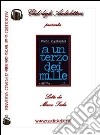 A un terzo dei mille. Audiolibro. CD Audio formato MP3 libro