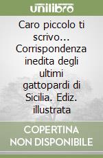 Caro piccolo ti scrivo... Corrispondenza inedita degli ultimi gattopardi di Sicilia. Ediz. illustrata