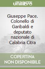 Giuseppe Pace. Colonello di Garibaldi e deputato nazionale di Calabria Citra libro