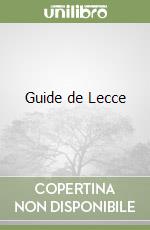 Guide de Lecce