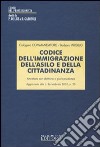 Codice dell'immigrazione, dell'asilo e della cittadinanza libro