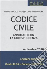 Codice civile. Annotato con la giurisprudenza libro