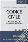 Codice civile. Annotato con la giurisprudenza libro