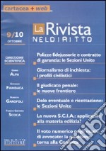 La rivista di Neldiritto (2010) (9) libro