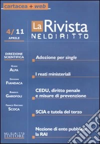 La rivista di Neldiritto (2011) (4) libro