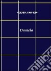 Agenda 1984-1986. Daniela libro