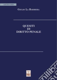Quesiti di diritto penale