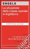 La situazione della classe operaia in Inghilterra libro