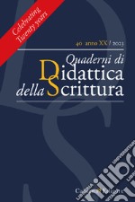 QdS. Quaderni di didattica della scrittura (2023). Vol. 40 libro