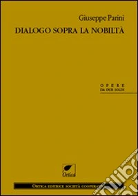 Dialogo sopra la nobiltà