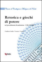 Retorica e giochi di potere libro