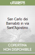 San Carlo dei Barnabiti in via Sant'Agostino libro