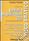 Sanzioni e regolarizzazioni 2012 libro