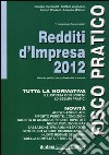 Redditi d'impresa 2012 libro