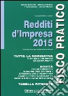 Redditi d'impresa 2015 libro