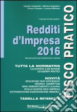 Redditi d'impresa 2016 libro