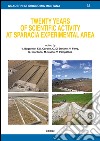Twenty yeras of scientific activity at Sparacia experimental area libro