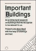 Important buildings. Con poster. Ediz. illustrata