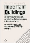 Important buildings. Con poster. Ediz. illustrata libro