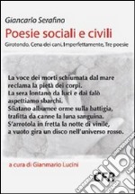 Poesie sociali e civili libro