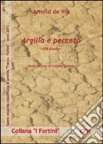 Argilla e peccato libro