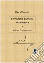 Formulario di analisi matematica e calcolo combinatorio libro