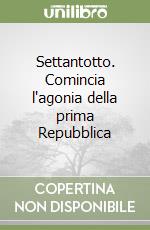 Settantotto. Comincia l'agonia della prima Repubblica