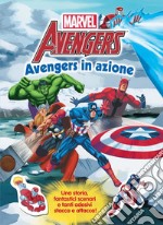 The Avengers in azione. Con adesivi