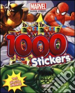 1000 stickers. Marvel super heroes libro